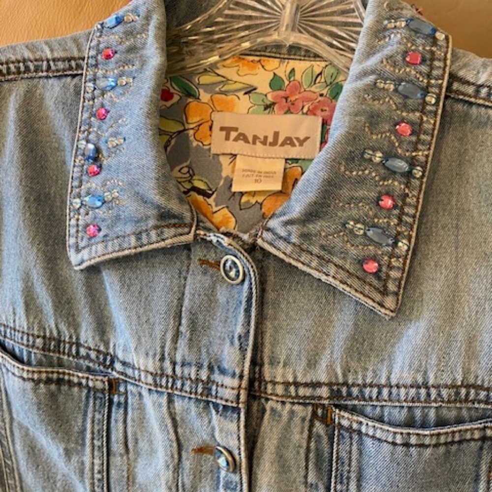 Tan Jay Blue Jean Jacket